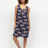 Cyberjammies women's short night dress. women's cotton/modal nightie