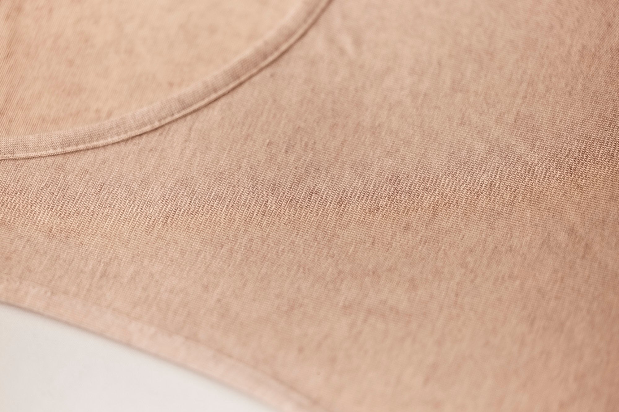 Modal cashmere thermal fabric in corda nude colour by The baseLINE EGI in Australia