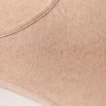 Modal cashmere thermal fabric in corda nude colour by The baseLINE EGI in Australia