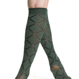 Monsoons Checked Knee Highs