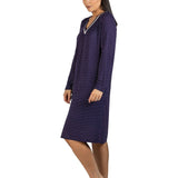Winter Daisy Sleepdress Navy