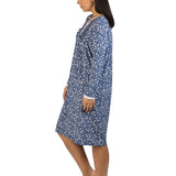 Ditsy Sleepdress Steel Blue