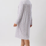 Jardin Modal Smocking Detail Nightie Navy