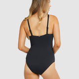 Rococco D-E Ring One Piece Nero