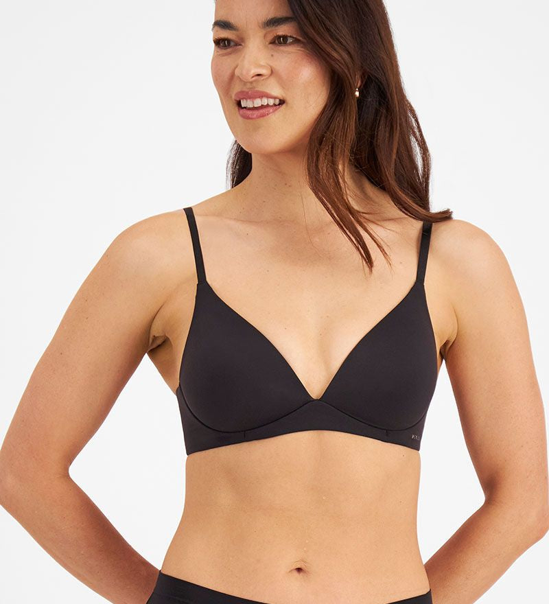 Berlei Understate Wirefree Bra in Black—available at The Foundation, designed for everyday comfort and invisibility under clothes.