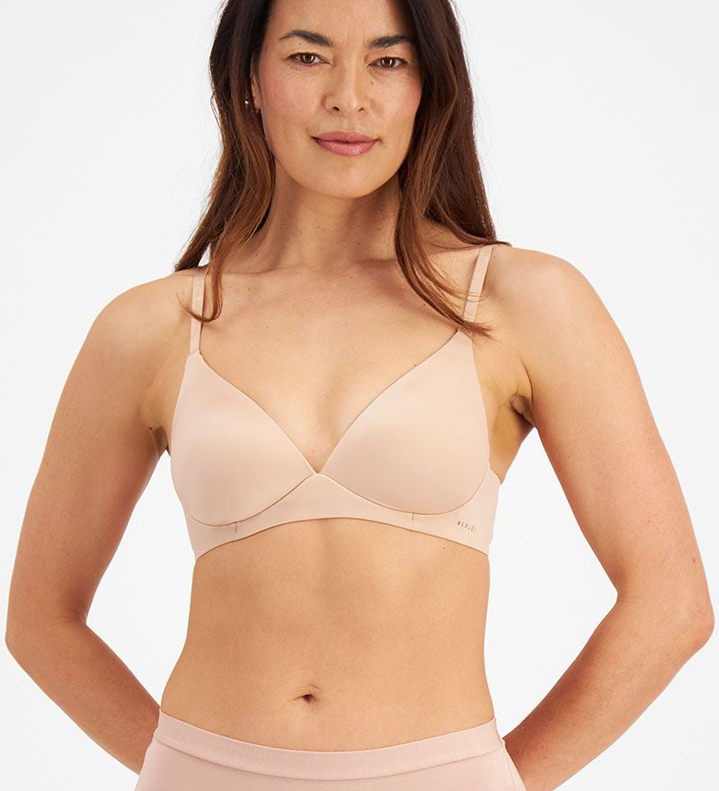Berlei Understate Wirefree Bra in Nude—find this comfy, invisible-fit bra for A-E cups, perfect for everyday support.