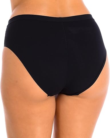 Cotton Flexi Adapt One Size Bikini Brief Black