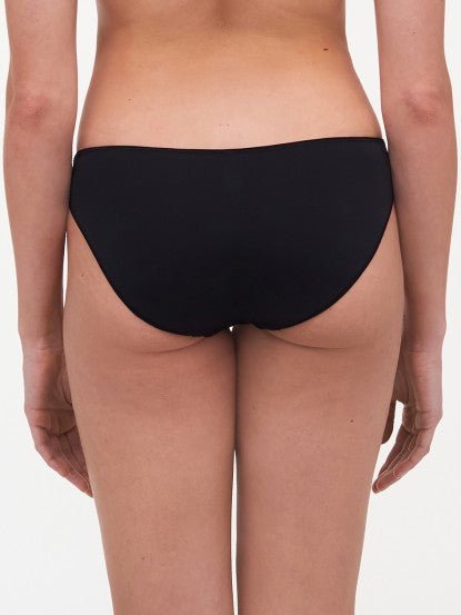 Back view of Champs Elysees Evolutive Full Brief by The Foundation—black mesh back for full comfort and no-show coverage under clothing.