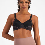 Berlei Electrify mesh sports bra in black for women YYN7