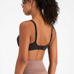 Berlei Electrify mesh sports bra in black for women YYN7 back view