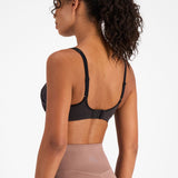 Berlei Electrify mesh sports bra in black for women YYN7 back view