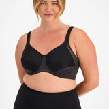 Berlei electrify mesh underwire sports bra for women in black YYN7