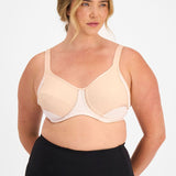 Berlei Electrify Mesh underwire sports bra in nude glow for women Style YYN7  for high impact sports