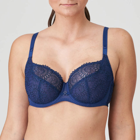 Sophora Balcony Tulip Seam Bra Royal