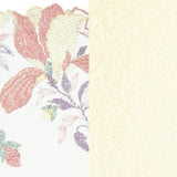 Close-up of floral embroidery and lace fabric on Mohala Luxury Thong Brief Vintage Natural by Prima Donna.