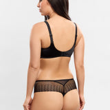 Amour Underwire Seamless Full Cup Bra Black