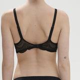 Karma 3D Moulded Plunge Bra Black