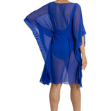 Limitless Mesh Scoop Kaftan - Royal