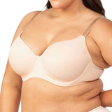 Side profile of Triumph’s Teint T-Shirt Bra with light padding and smooth underwire design—available from The Foundation.