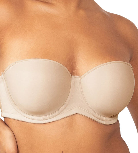 Beautiful Silhouette WDP Strapless Bra Nude