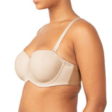 Beautiful Silhouette WDP Strapless Bra Nude