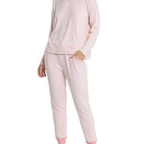 Papinelle feather soft striped pyjama. soft cosy PJs. warm winter pyjamas