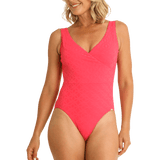 Prism Minimal Surplice One Piece - Rose