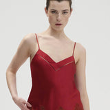 Nocturn Silk Camisole Tango Red