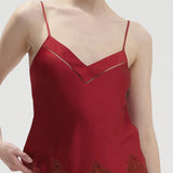 Nocturn Silk Camisole Tango Red