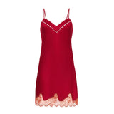 Nocturne Silk Chemise Tango Red