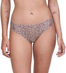 Soft Stretch Thong Dark Leo