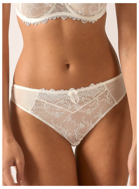 Louise Thong Natural Ivory