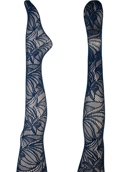Il Cairo Floral Fish Net Tights
