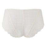 Rear view of Envy Brief with soft stretch lace – The Foundation