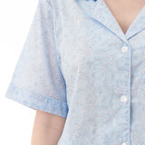 Vienna Short Sleeve Capri PJ Blue