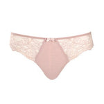 Ana Thong Vintage flat lay showing soft lace and neutral blush tone.