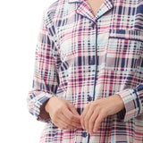 Hillary Flannel Short Sleepshirt
