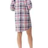 Hillary Flannel Short Sleepshirt