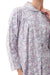 Gigi Long Flannel Nightie with Collar