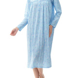 Jean Mid Knit Nightie With Yoke