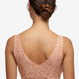 Soft Stretch Padded Top Leo Neutral