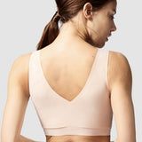 Soft Stretch Padded Top Golden Beige