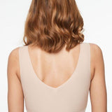 Soft Stretch Padded Top Nude