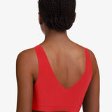 Soft Stretch Padded Top Poppy Red