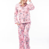 Ethnic Oriental PJ Set Pink