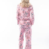 Ethnic Oriental PJ Set Pink