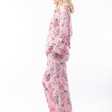Ethnic Oriental PJ Set Pink