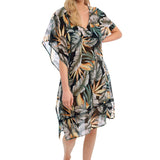 Bamboo Grove Kaftan Jet