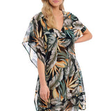 Bamboo Grove Kaftan Jet
