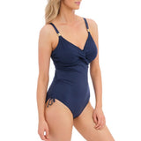 Ottawa Underwire Twist Front Swimsuit Ink